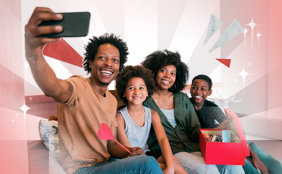 Legenda De Foto Com Familia