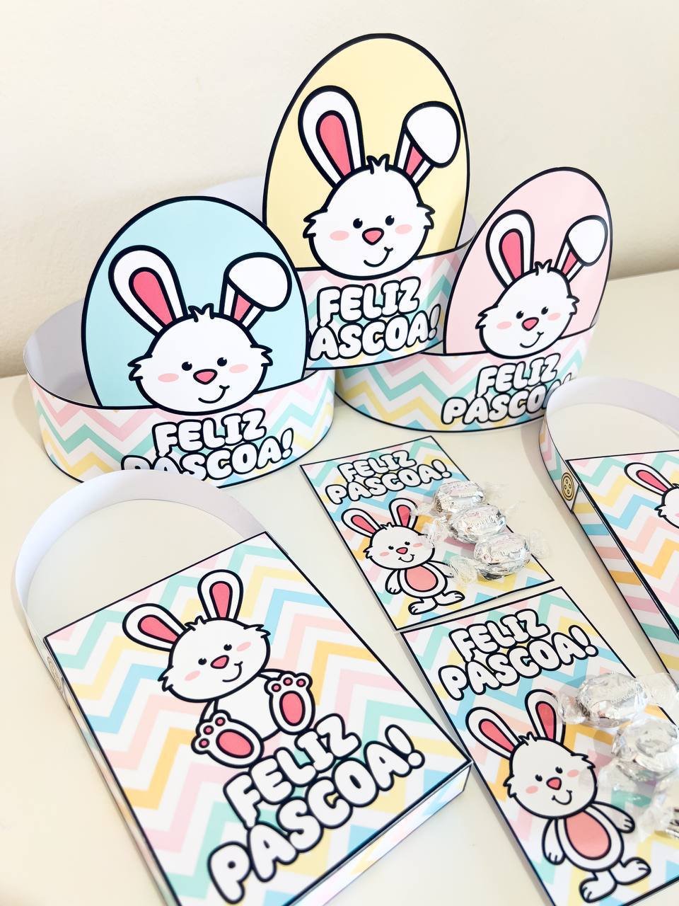 Como fazer porta-bombom de Páscoa com EVA