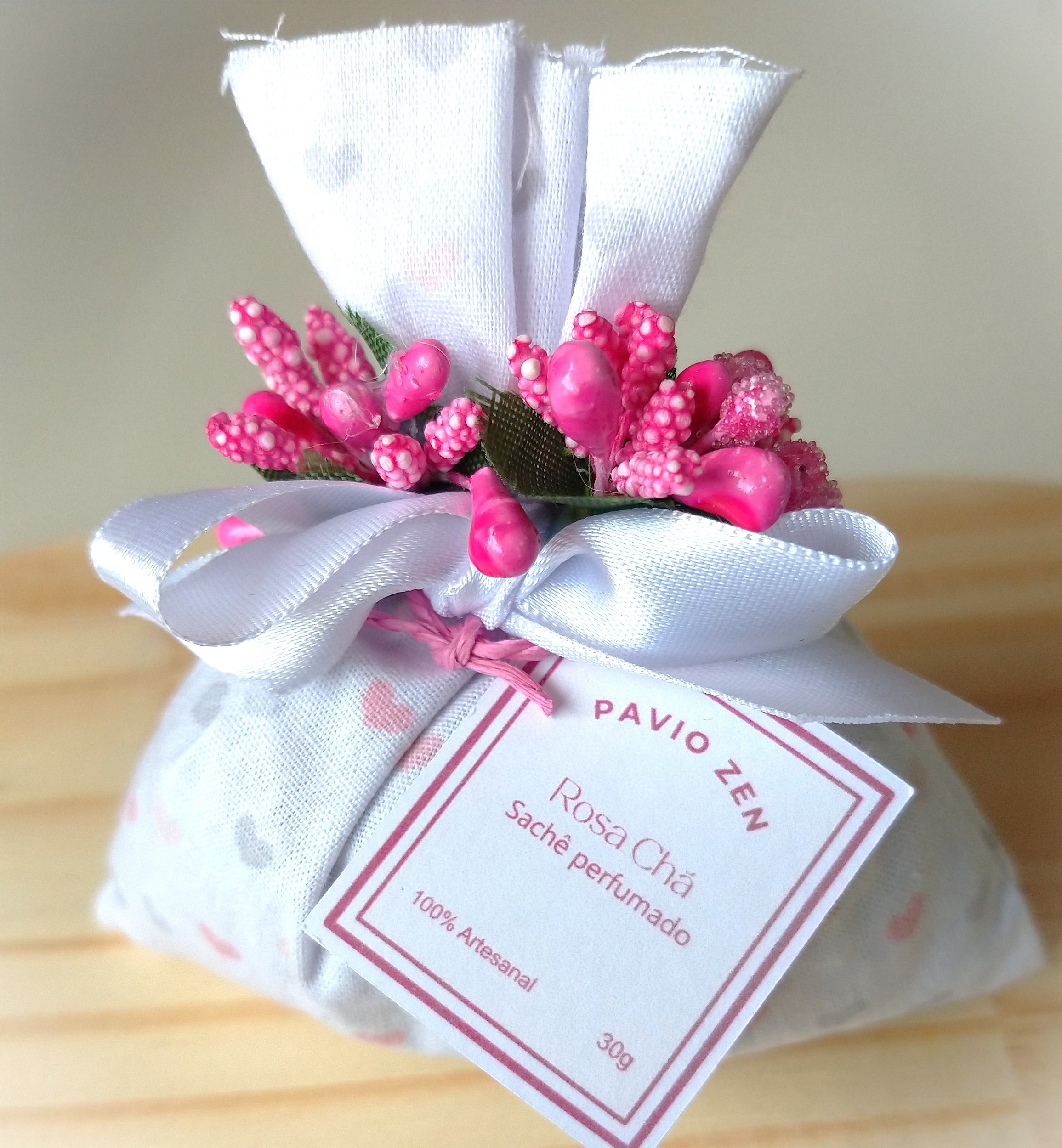 Sachê Perfumado Religioso para Páscoa: Detalhes com Mini Terço