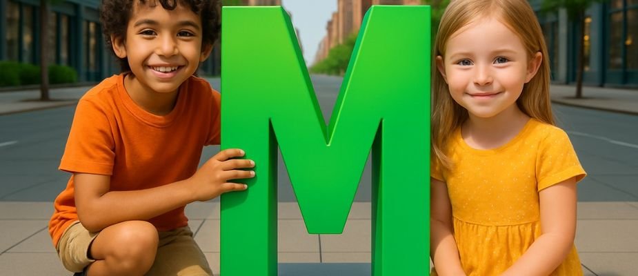 ideias criativas para estilizar a letra M