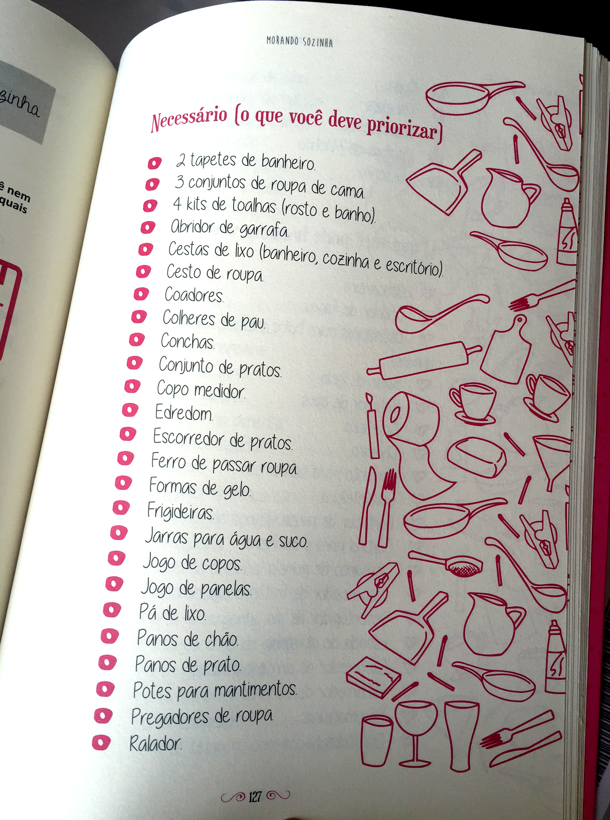 lista de compras básica para quem mora sozinho