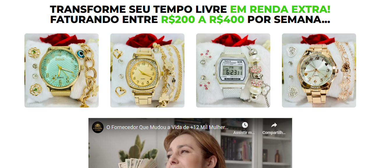 comprar relógios no atacado online