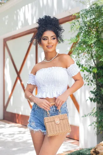 looks com blusa ciganinha (ombro a ombro)