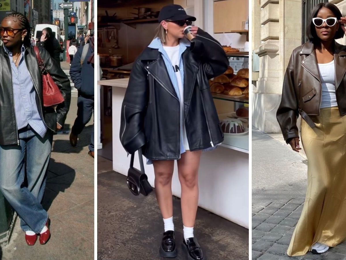 jaqueta de couro feminina vs jaqueta de couro sintético para inverno