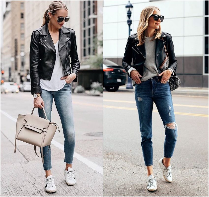 jaqueta de couro feminina vs jaqueta de couro sintético para inverno