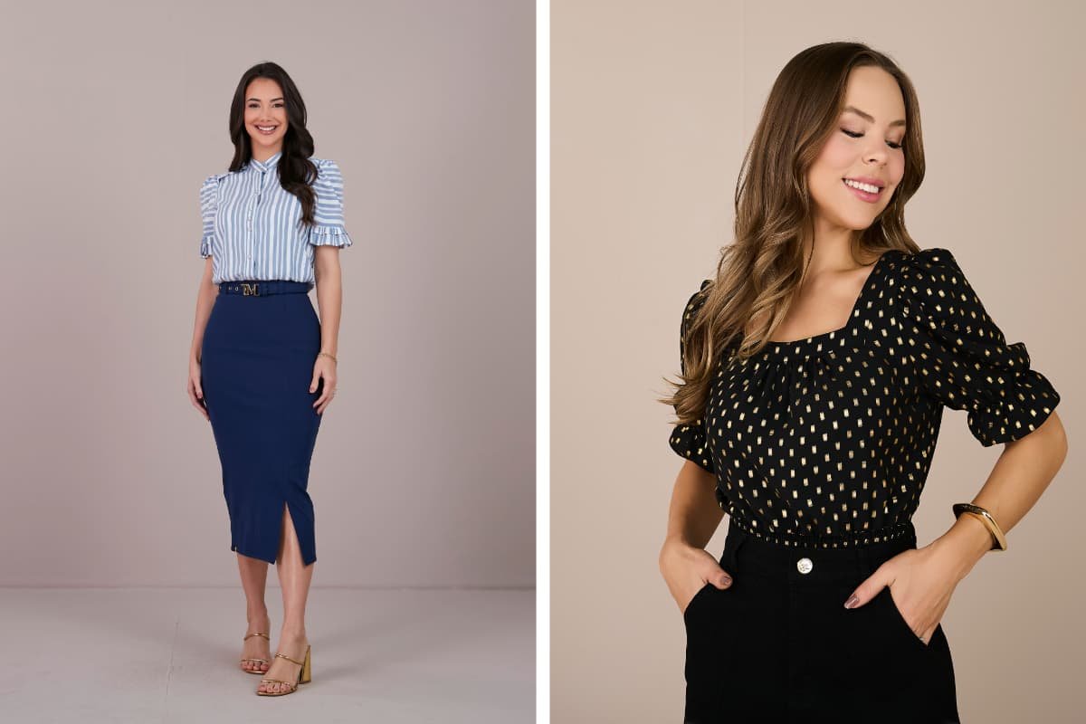 5 maneiras de usar saia com botões na frente