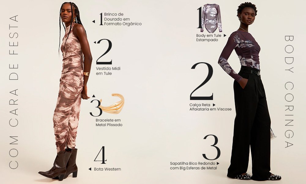 looks com saia de tule ou transparente