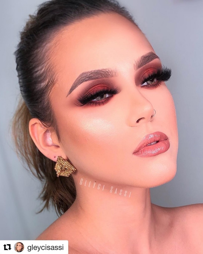 maquiagem lábios vinil