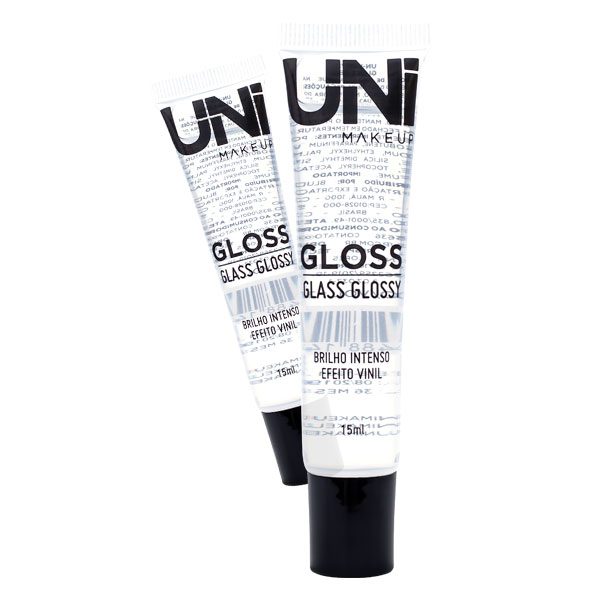 maquiagem com batom gloss (efeito vinil)