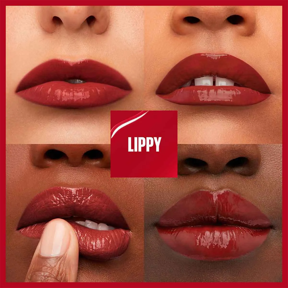 maquiagem lábios vinil