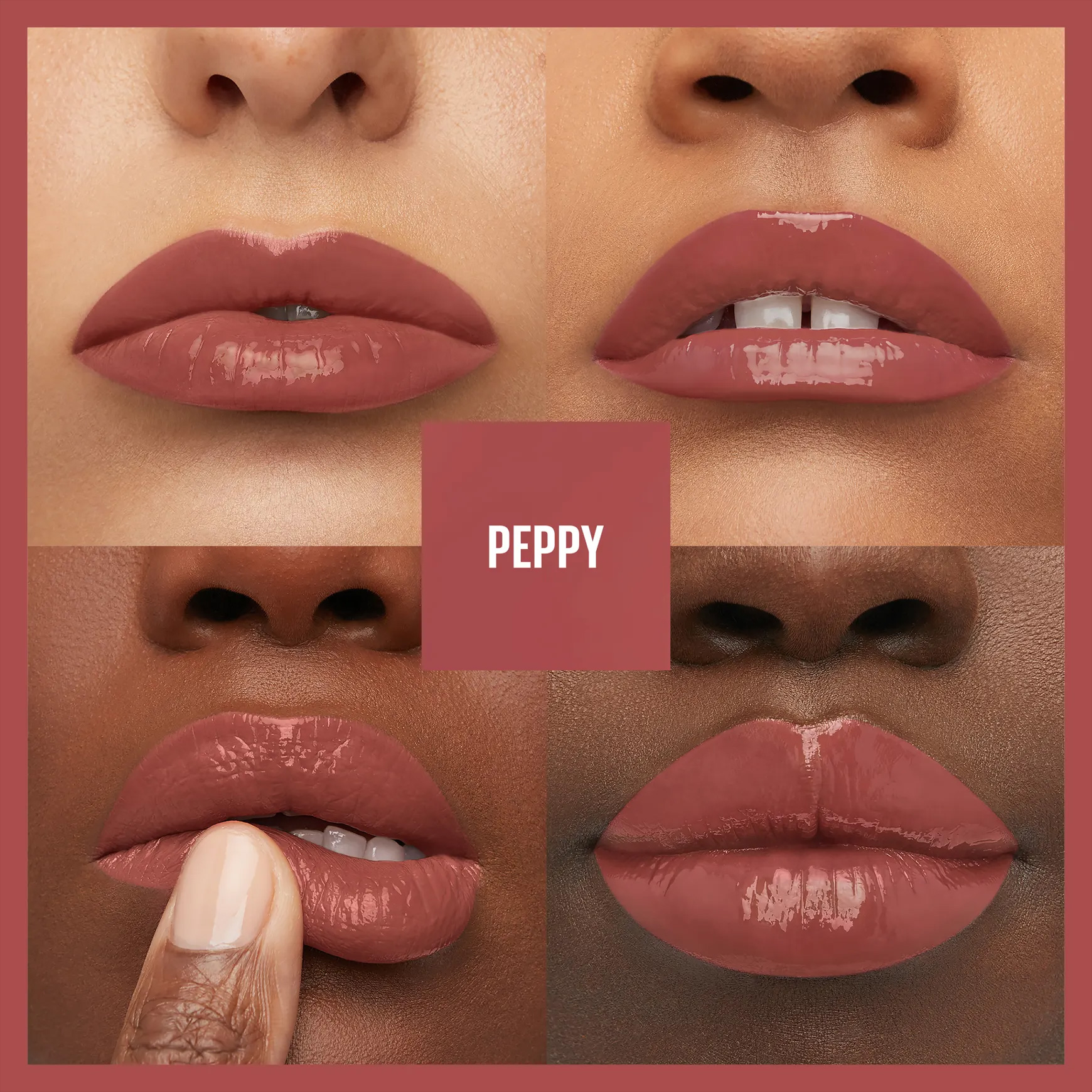 maquiagem com batom gloss (efeito vinil)