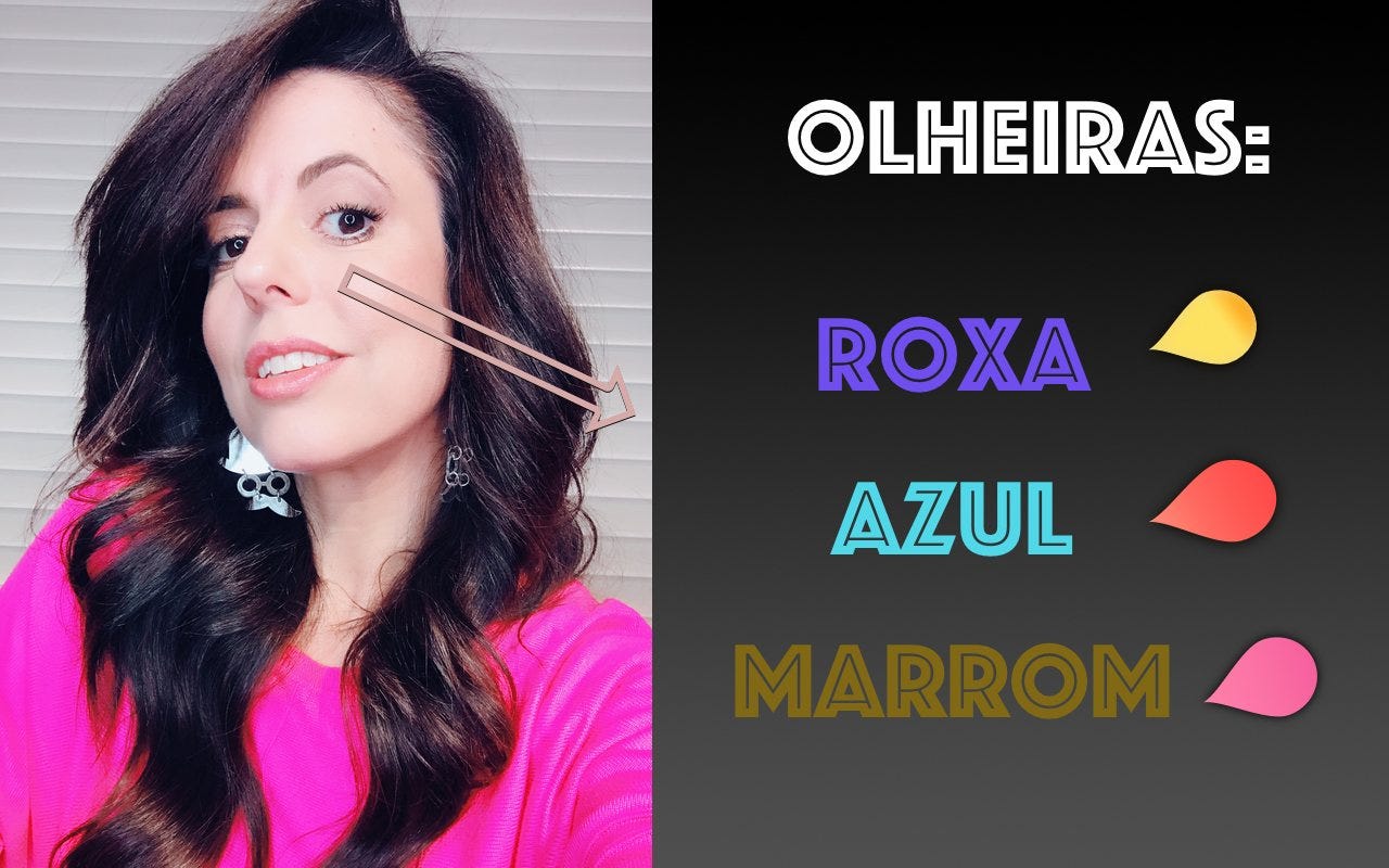 passo a passo maquiagem olheiras