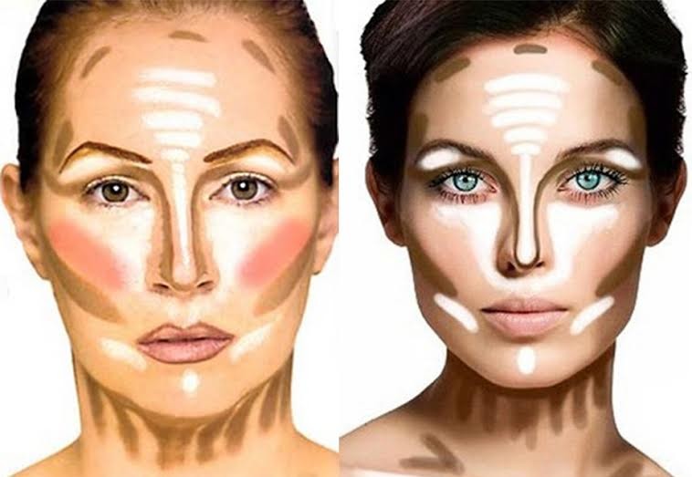 Como Escolher o Tom Certo de Contorno e Iluminador para Seu Rosto