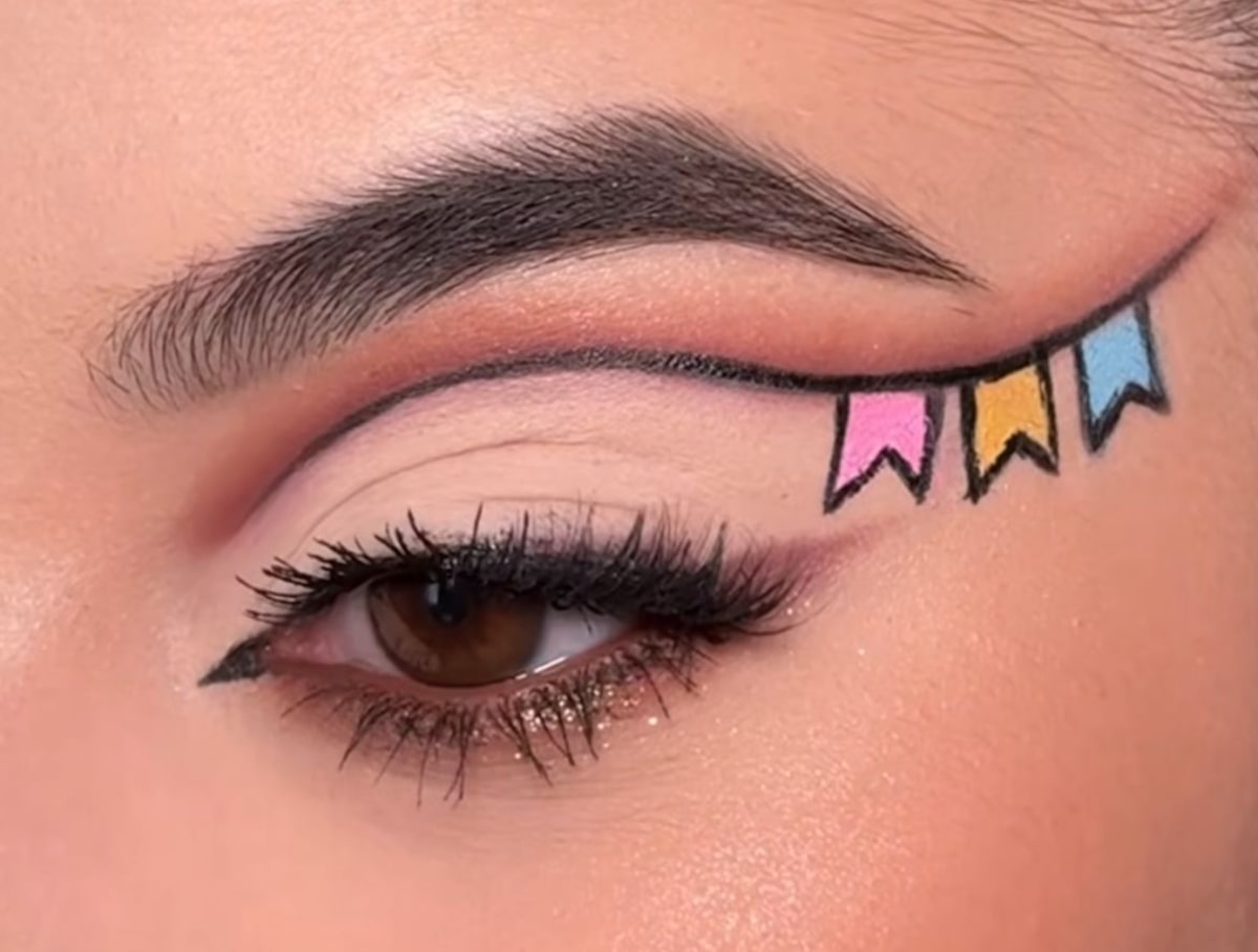 Guia de cores de batom para festa junina