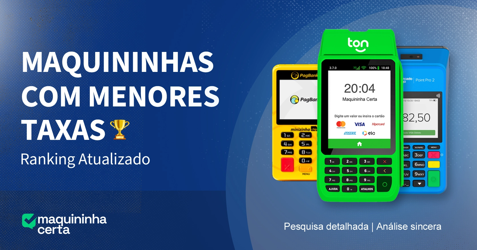 Maquininhas de Cartão para MEI: As Melhores Opções com Baixas Taxas