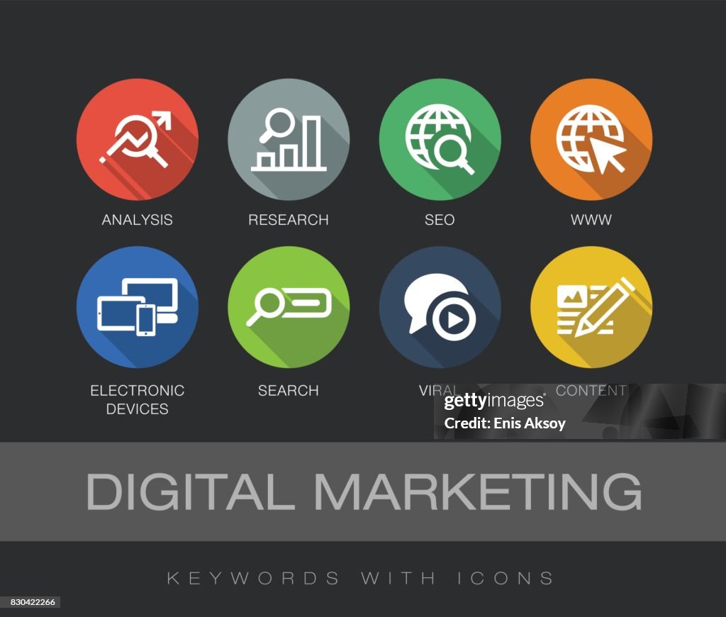 melhores ícones de marketing digital para baixar