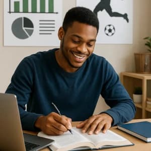 5 ideias de títulos:
1. Como Iniciar uma Carreira em Marketing Esportivo: Guia Completo
2. As Melhores Instituições para Estudar Marketing Esportivo no Brasil
3. O Futuro do Marketing Esportivo: Tendências e Oportunidades
4. Marketing Esportivo vs. Marketing Tradicional: Quais as Diferenças?
5. Case de Sucesso: Como o Marketing Esportivo Transformou uma Marca