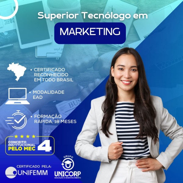 curso superior de tecnologia em marketing ead