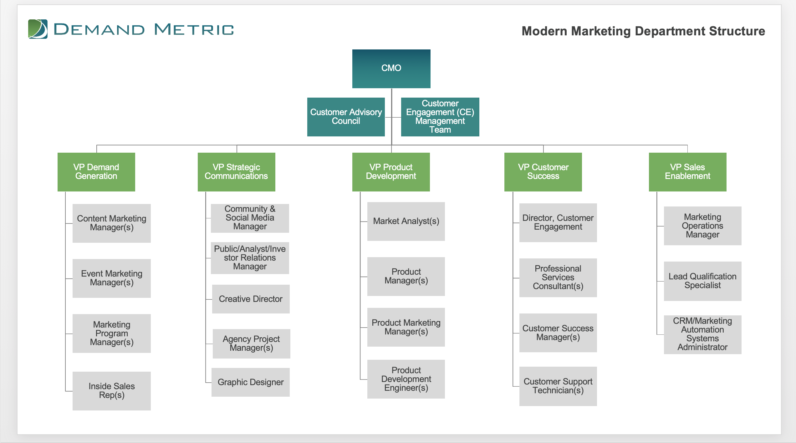 marketing organograma
