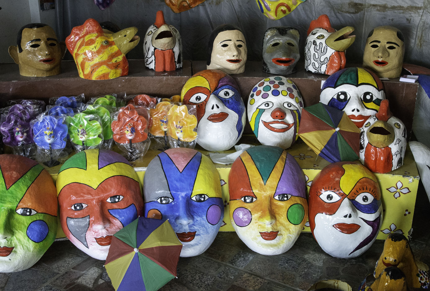 Máscaras de luxo para carnaval