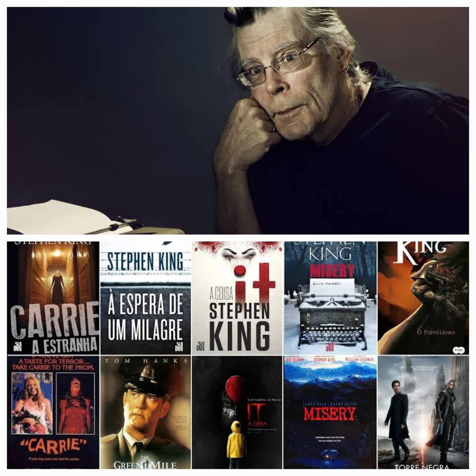 melhores adaptações de livros de stephen king para o cinema