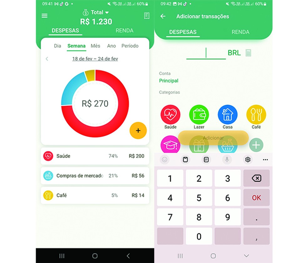lista melhores aplicativos finanças pessoais para organizar vida