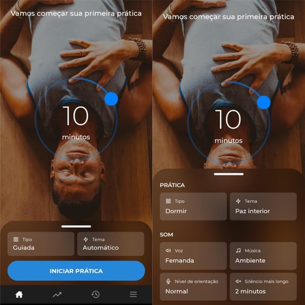 melhores aplicativos para meditação e sono