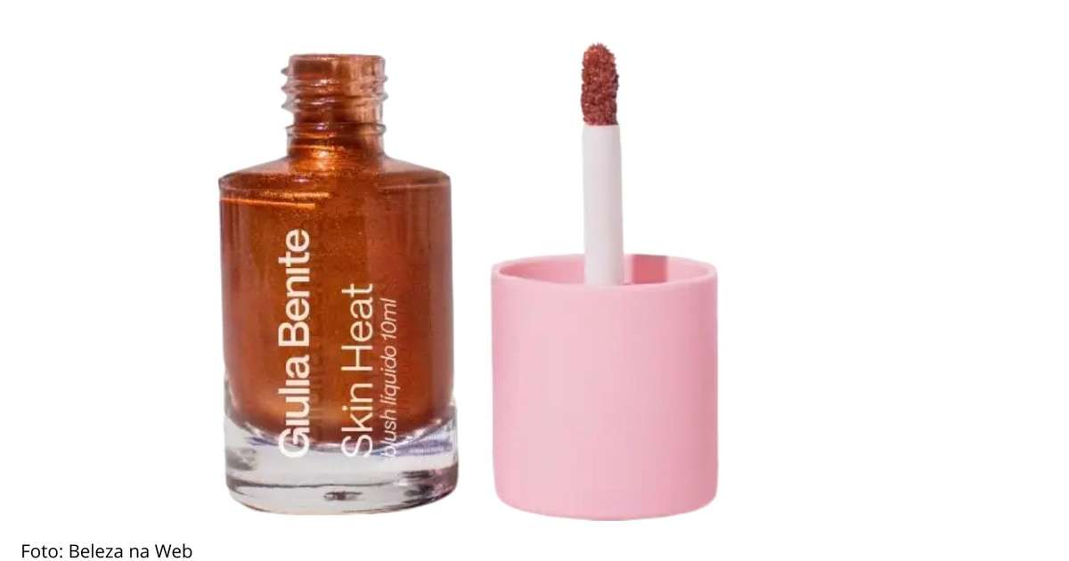 blush em pó para pele saudável