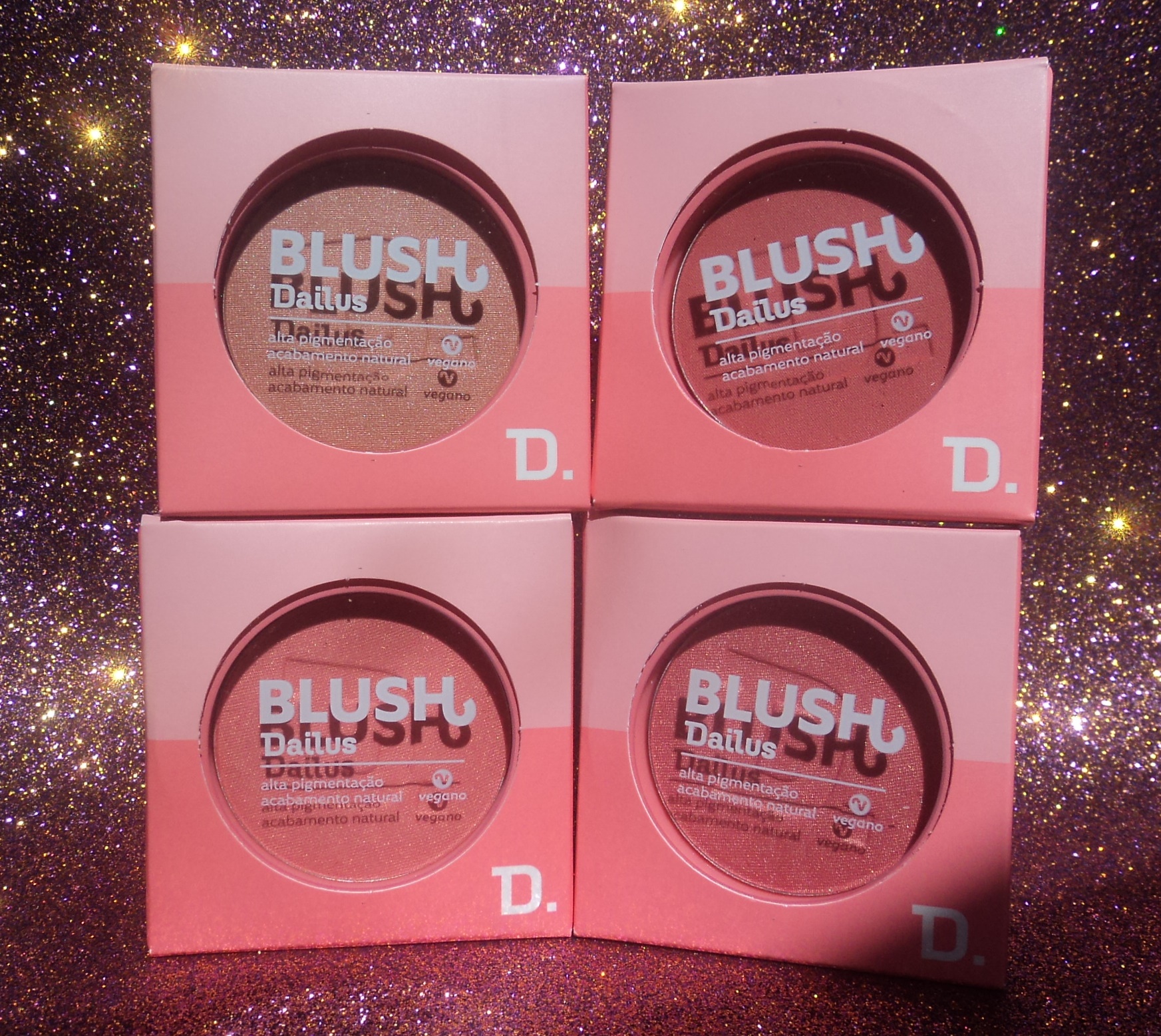 blush com acabamento natural