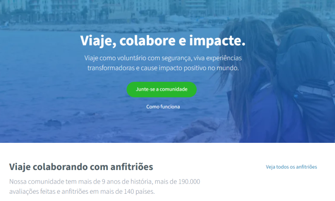 melhores destinos para turismo de voluntariado