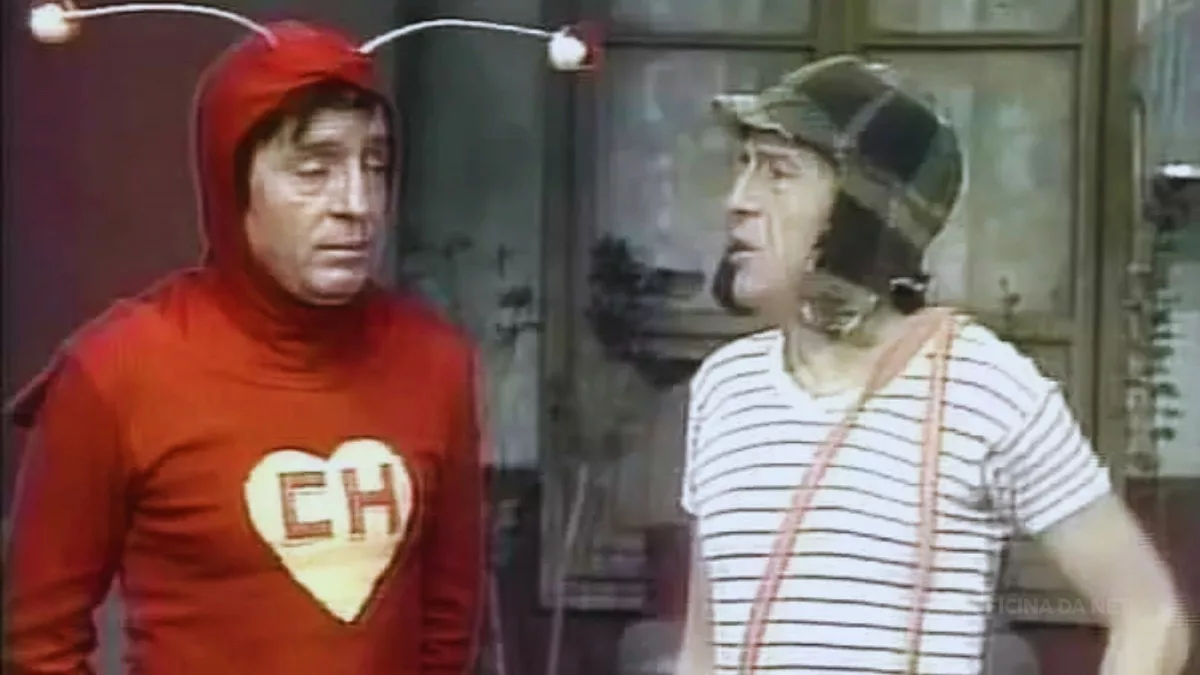 erros de gravação chaves e chapolin