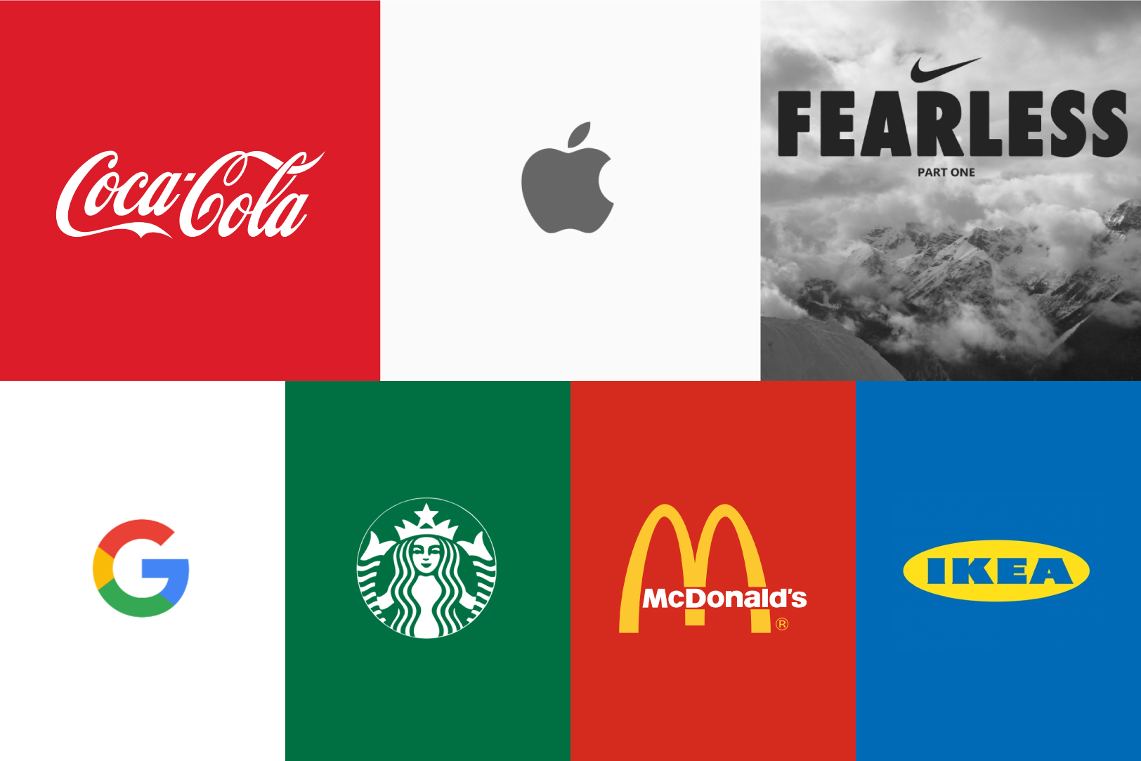 melhores exemplos de marcas com identidade forte