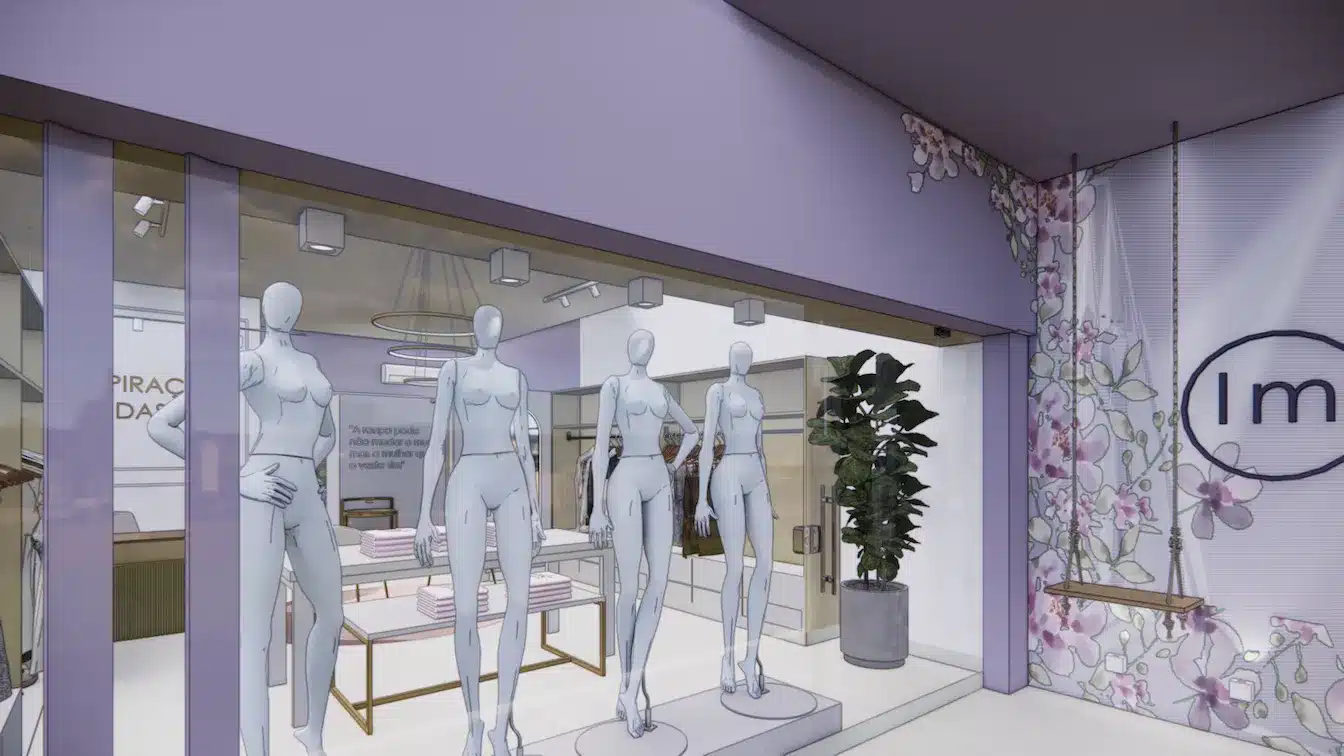 melhores exemplos vitrines inteligentes ia