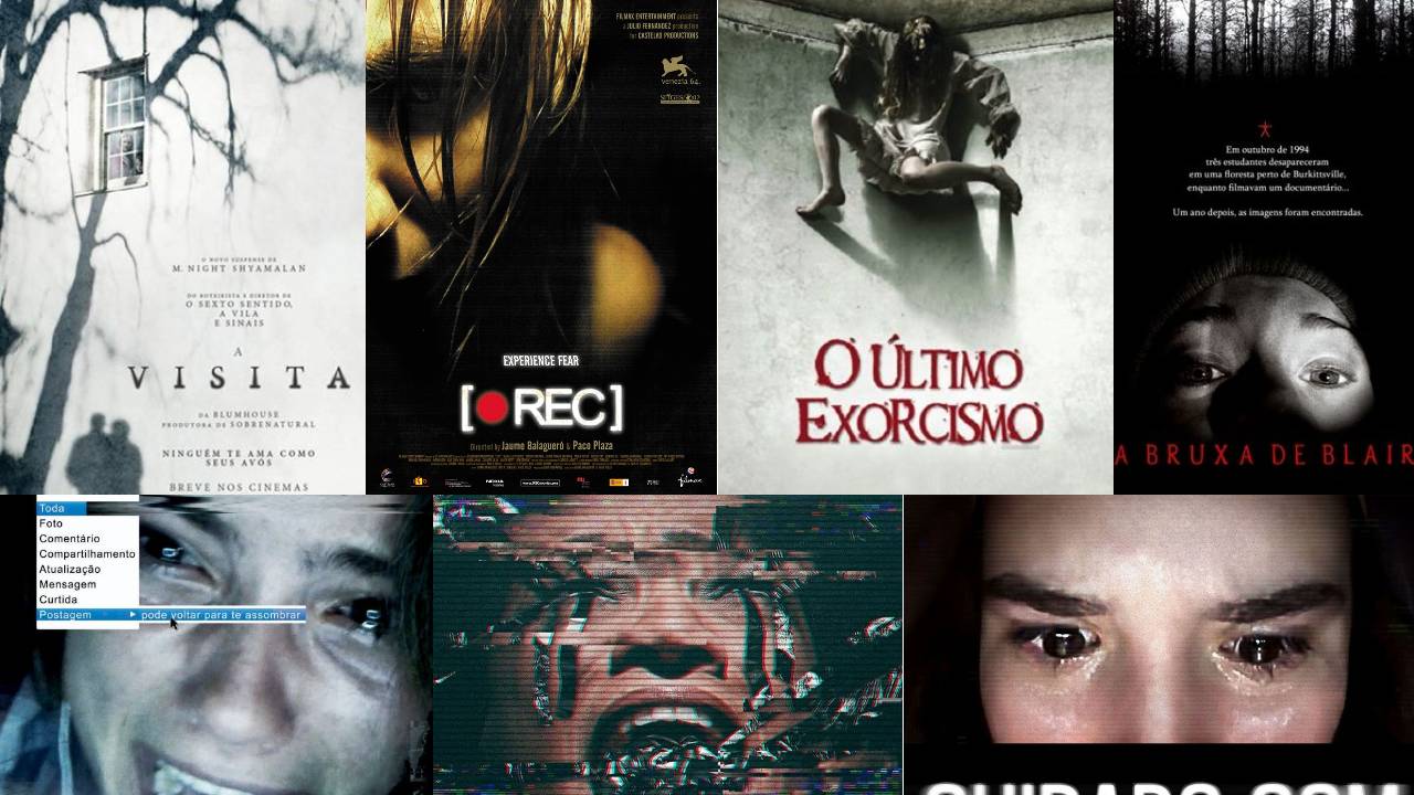 melhores filmes de terror found footage recentes