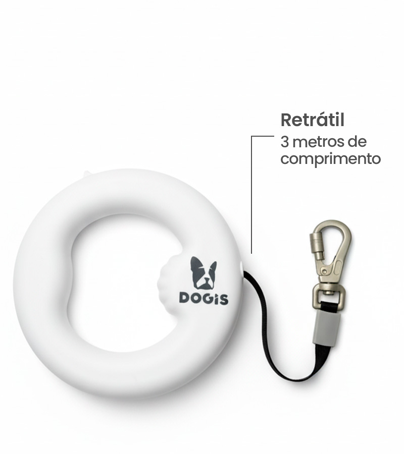 melhores guias retráteis para passear com cachorro