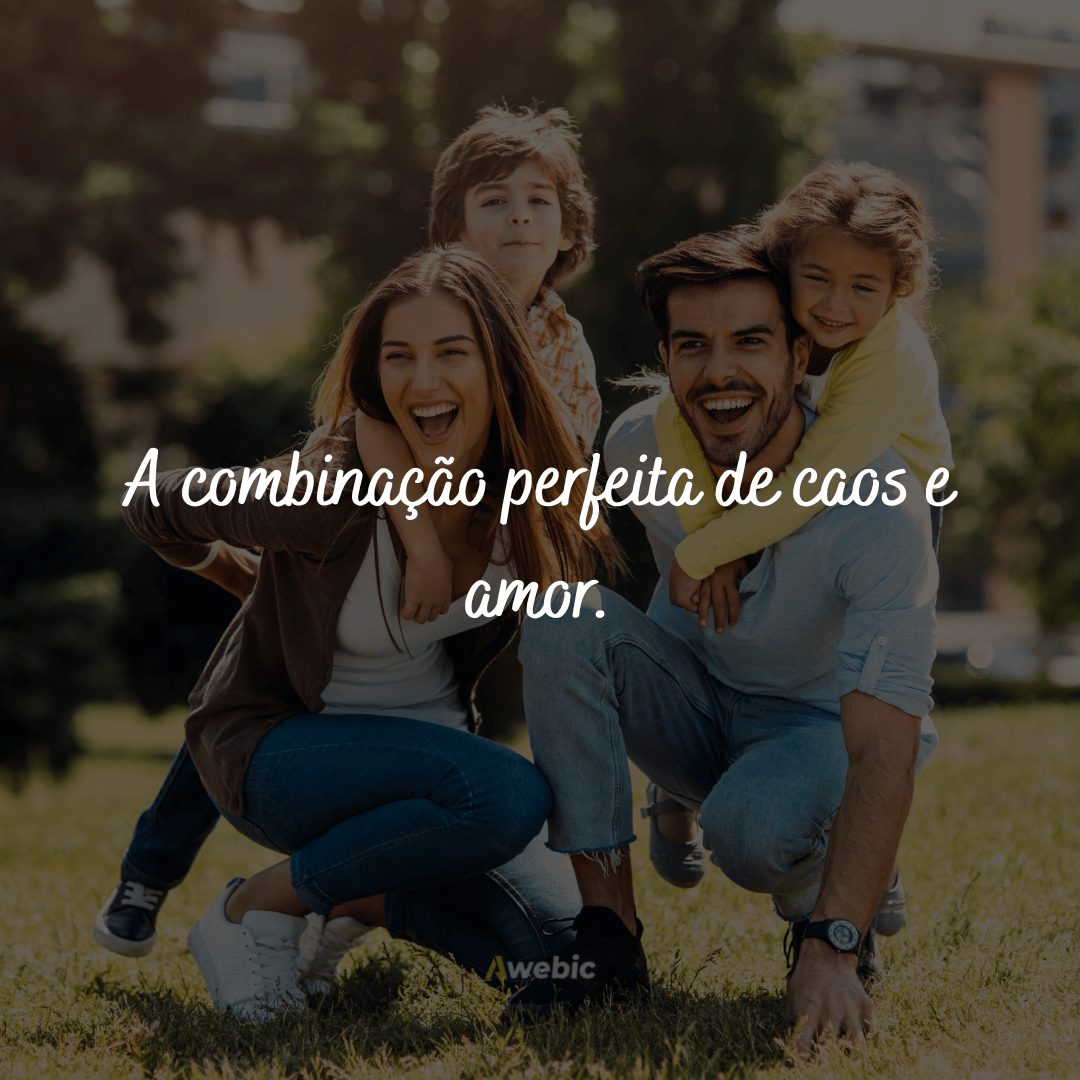 legendas curtas versus legendas profundas para família