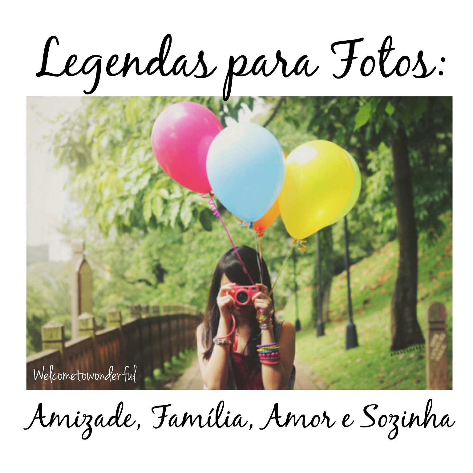 valor sentimental das legendas de fotos de família