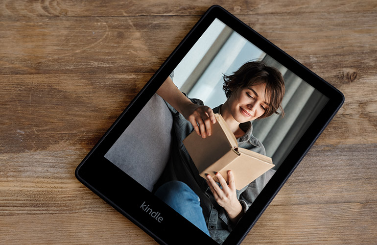 melhores leitores de livros digitais (kindle)