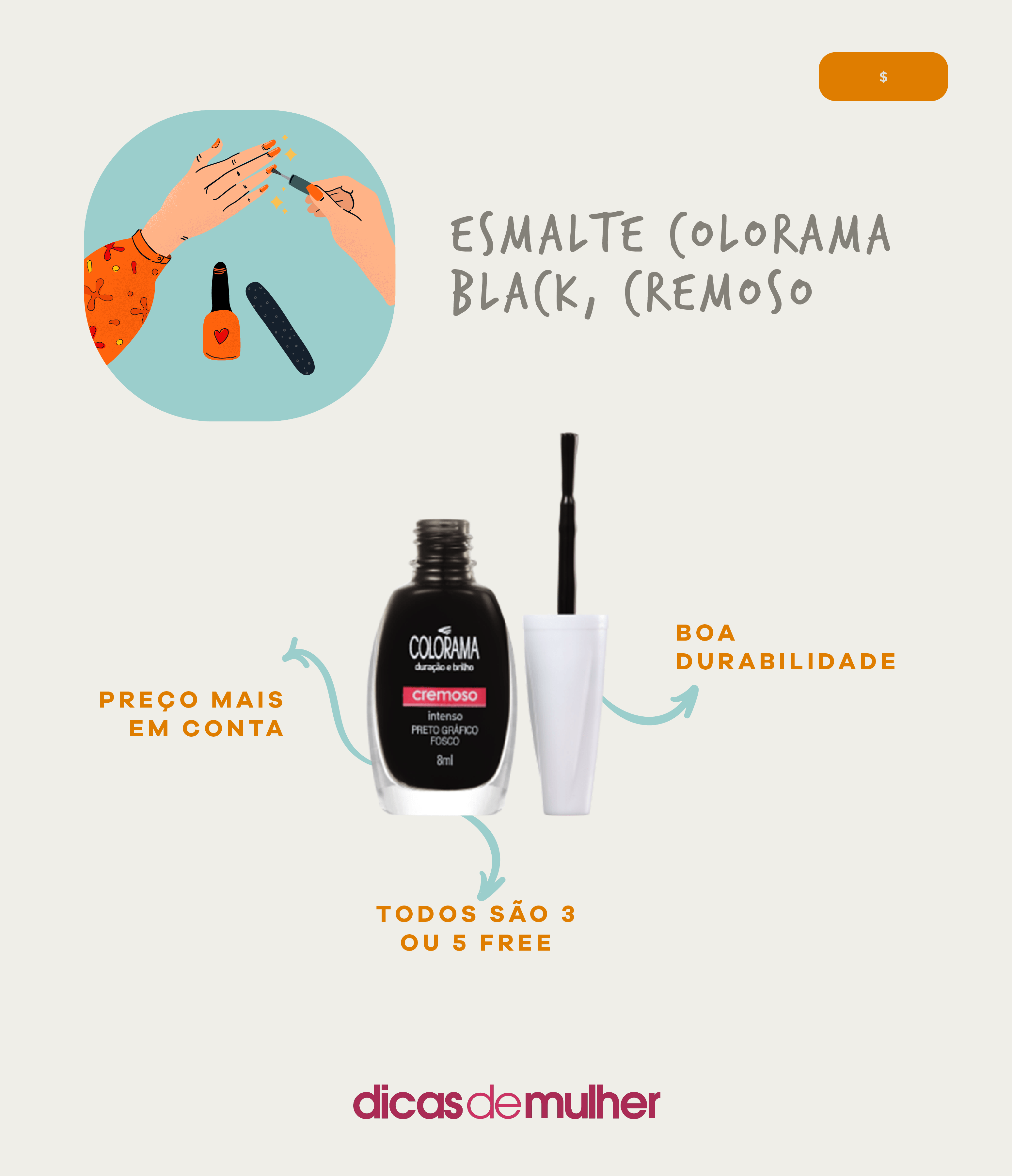 melhores marcas de esmalte hipoalergênico