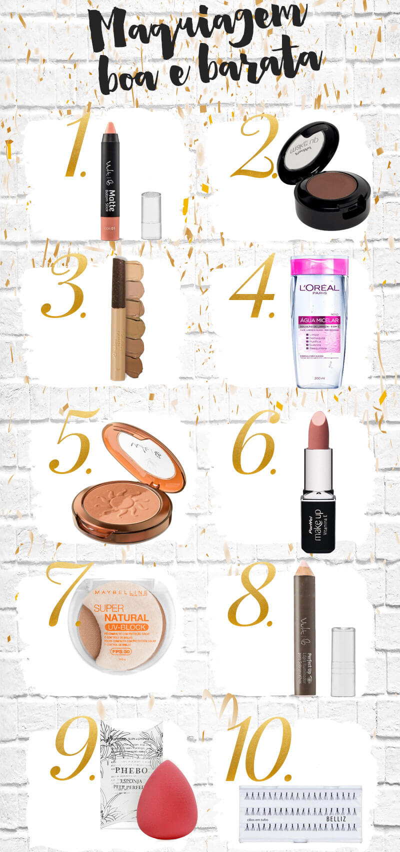 melhores marcas de maquiagem nacional baratas e boas