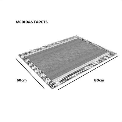 Comparativo: Tapete higiênico comum vs. com carvão ativado
