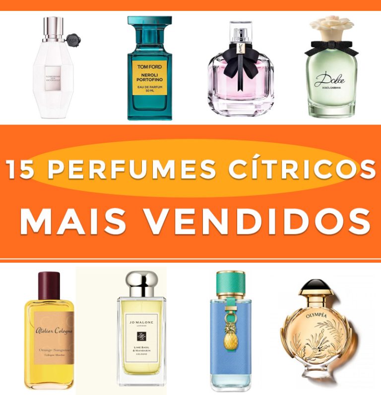 melhores perfumes cítricos para usar no verão