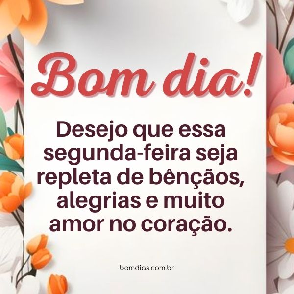 mensagem início de semana para clientes