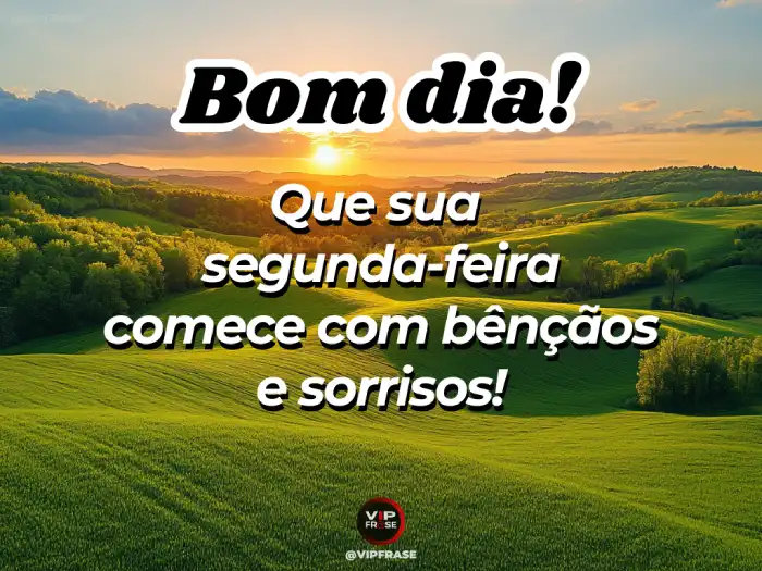 whatsapp bom dia segunda cliente
