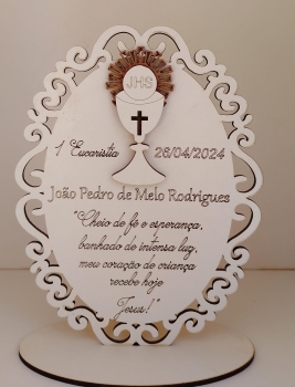 convite primeira comunhão texto