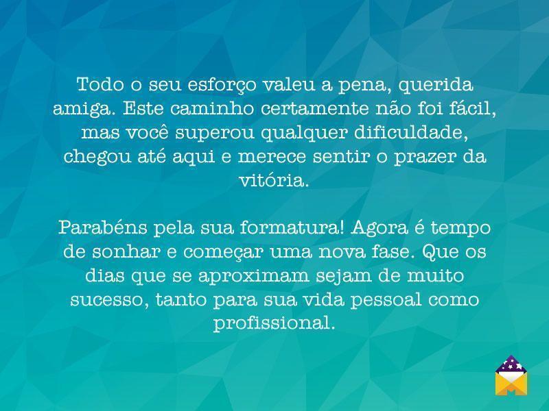 cartão formatura filho