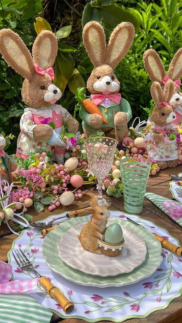 Além dos Ovos: Ideias Criativas de Marcadores de Lugar para a Páscoa