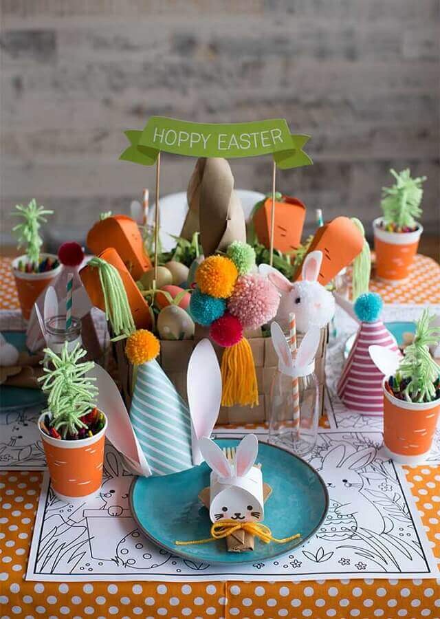 Como Escolher Louças Seguras e Divertidas para a Mesa Infantil de Páscoa