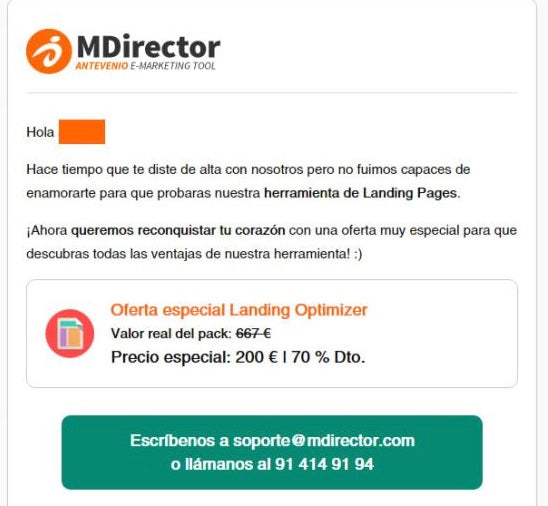 modelos de email marketing