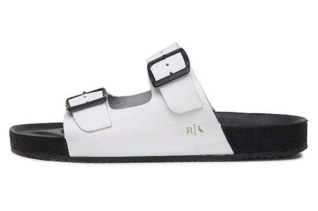 sandália masculina marrom